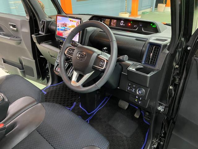 タント カスタムＲＳ　ワンオーナー　禁煙車　ターボ　アルパイン１０インチナビＴＶフルセグ　パノラマカメラ　サイドガーニッシュ　ＥＴＣ　２カメドラレコ　アダプティブクルーズコントロール　シートヒーター　両側パワースライドドア（16枚目）