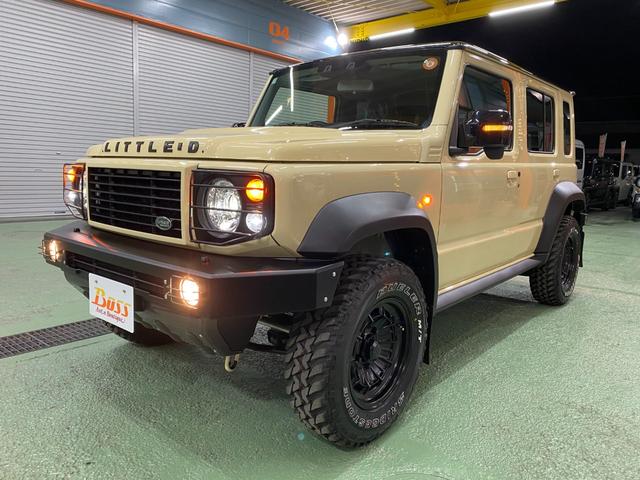 ジムニーノマド ＦＣ　登録済未使用車　ＤＡＭＤフェイスチェンジキット　ＤＡＭＤアルミホイール　ヘッドライトガード　フォグランプガード　ＬＥＤポジションランプ　ＢＯＳＳデザインフロアーマット　オートクルーズコントロール（2枚目）