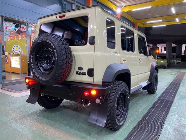 ジムニーノマド ＦＣ　登録済未使用車　ＤＡＭＤフェイスチェンジキット　ＤＡＭＤアルミホイール　ヘッドライトガード　フォグランプガード　ＬＥＤポジションランプ　ＢＯＳＳデザインフロアーマット　オートクルーズコントロール（5枚目）