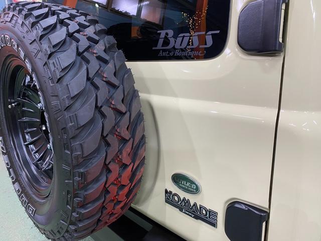 ジムニーノマド ＦＣ　登録済未使用車　ＤＡＭＤフェイスチェンジキット　ＤＡＭＤアルミホイール　ヘッドライトガード　フォグランプガード　ＬＥＤポジションランプ　ＢＯＳＳデザインフロアーマット　オートクルーズコントロール（60枚目）
