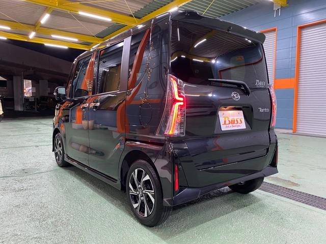 タント カスタムＸ　ワンオーナー　禁煙車　ナビＴＶフルセグ　パノラマカメラ　クリアランスソナー　レーンアシスト　ＬＥＤオートライト　両側パワースライドドア　左右シートヒーター　スマートキー　ＢＯＳＳデザインフロアーマット（7枚目）