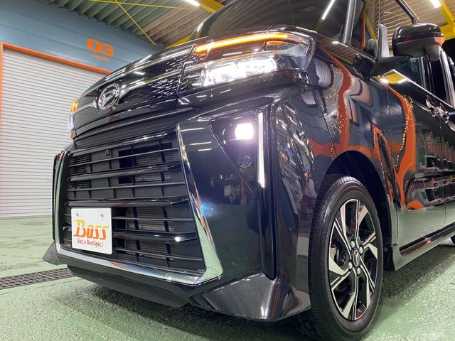 タント カスタムＸ　ワンオーナー　禁煙車　ナビＴＶフルセグ　パノラマカメラ　クリアランスソナー　レーンアシスト　ＬＥＤオートライト　両側パワースライドドア　左右シートヒーター　スマートキー　ＢＯＳＳデザインフロアーマット（57枚目）