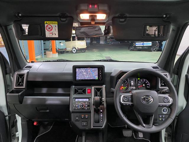 タフト Ｇターボ　ダーククロムベンチャー　ワンオーナー　禁煙車　ＤＡＭＤフェイスチェンジ　ゴツゴツタイヤ　ナビＴＶフルセグ　パノラマカメラ　オートクルーズコントロール　クリアランスソナー　ＬＥＤオートライト　ＢＯＳＳデザインフロアーマット（13枚目）