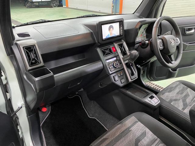 タフト Ｇターボ　ダーククロムベンチャー　ワンオーナー　禁煙車　ＤＡＭＤフェイスチェンジ　ゴツゴツタイヤ　ナビＴＶフルセグ　パノラマカメラ　オートクルーズコントロール　クリアランスソナー　ＬＥＤオートライト　ＢＯＳＳデザインフロアーマット（35枚目）