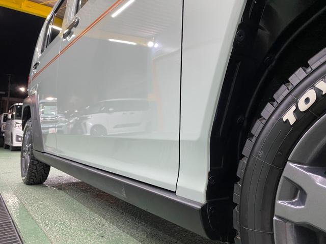 タフト Ｇターボ　ダーククロムベンチャー　ワンオーナー　禁煙車　ＤＡＭＤフェイスチェンジ　ゴツゴツタイヤ　ナビＴＶフルセグ　パノラマカメラ　オートクルーズコントロール　クリアランスソナー　ＬＥＤオートライト　ＢＯＳＳデザインフロアーマット（55枚目）