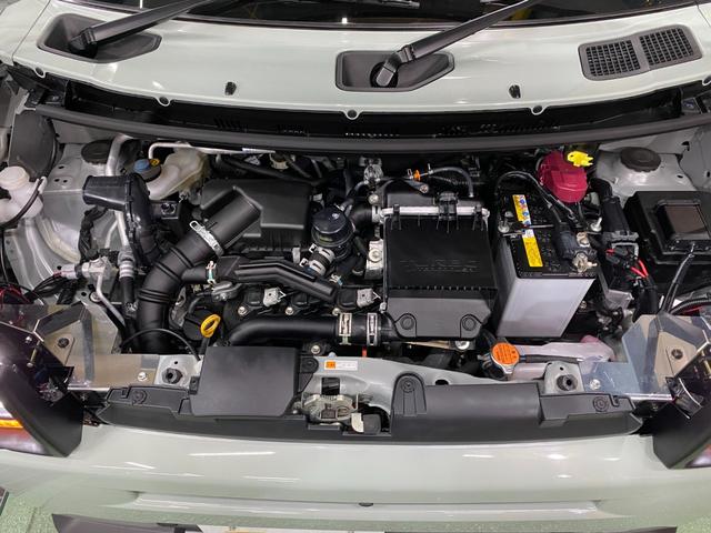 タフト Ｇターボ　ダーククロムベンチャー　ワンオーナー　禁煙車　ＤＡＭＤフェイスチェンジ　ゴツゴツタイヤ　ナビＴＶフルセグ　パノラマカメラ　オートクルーズコントロール　クリアランスソナー　ＬＥＤオートライト　ＢＯＳＳデザインフロアーマット（78枚目）