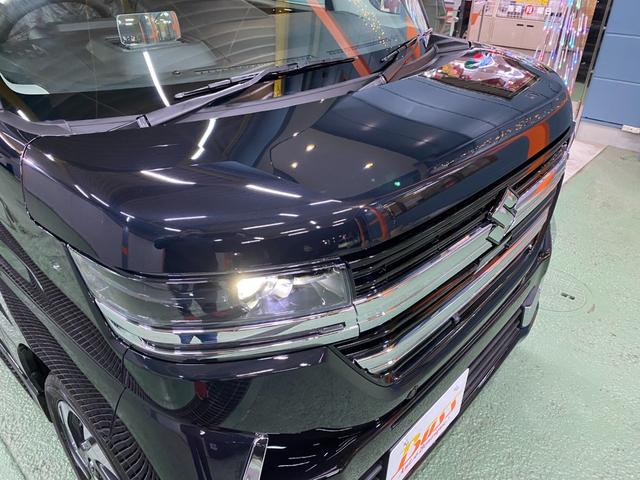 スペーシアカスタム ハイブリッドＸＳターボ　展示試乗車　スズキセーフティサポート　全方位モニター付ナビ装着車　スズキコネクト対応　両側パワースライドドア　ＬＥＤオートライト　オートクルーズコントロール　ＢＯＳＳデザインフロアーマット（44枚目）