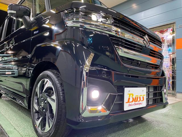 スペーシアカスタム ハイブリッドＸＳターボ　展示試乗車　スズキセーフティサポート　全方位モニター付ナビ装着車　スズキコネクト対応　両側パワースライドドア　ＬＥＤオートライト　オートクルーズコントロール　ＢＯＳＳデザインフロアーマット（45枚目）