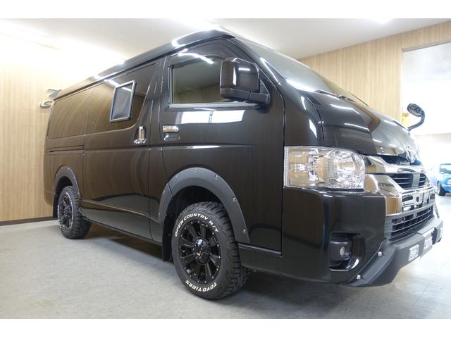 ハイエースバン スーパーGL ダークプライムII 1.5インチリフトアップ アルパイン11インチナビ 12.8フリップDM Bモニター オフビート レクセル デスロック16AW オープンカントリー クルコン&スロコン(2枚目)