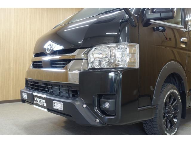 ハイエースバン スーパーGL ダークプライムII 1.5インチリフトアップ アルパイン11インチナビ 12.8フリップDM Bモニター オフビート レクセル デスロック16AW オープンカントリー クルコン&スロコン(12枚目)