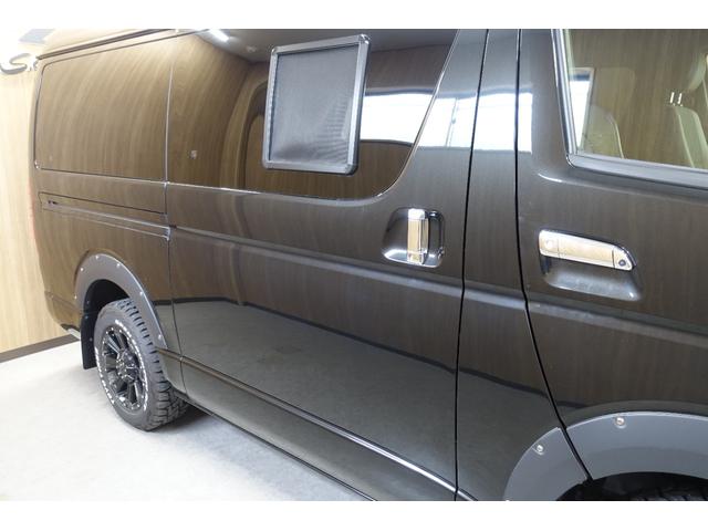 ハイエースバン スーパーGL ダークプライムII 1.5インチリフトアップ アルパイン11インチナビ 12.8フリップDM Bモニター オフビート レクセル デスロック16AW オープンカントリー クルコン&スロコン(21枚目)