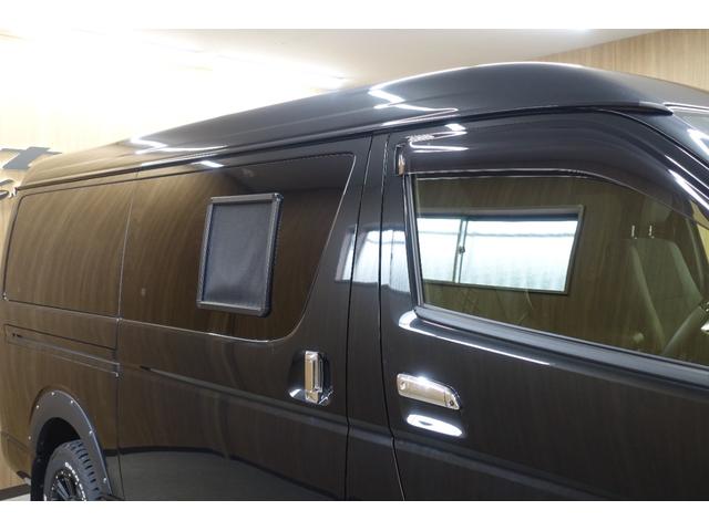 ハイエースバン スーパーGL ダークプライムII 1.5インチリフトアップ アルパイン11インチナビ 12.8フリップDM Bモニター オフビート レクセル デスロック16AW オープンカントリー クルコン&スロコン(28枚目)