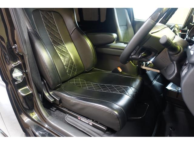 ハイエースバン スーパーGL ダークプライムII 1.5インチリフトアップ アルパイン11インチナビ 12.8フリップDM Bモニター オフビート レクセル デスロック16AW オープンカントリー クルコン&スロコン(38枚目)