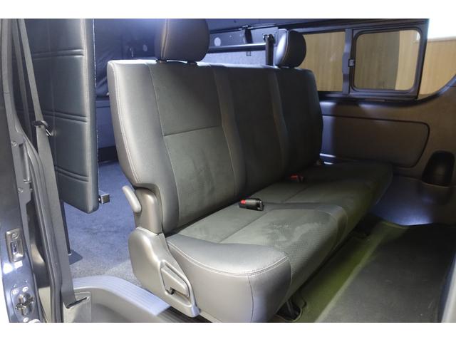 ハイエースバン スーパーGL ダークプライムII 1.5インチリフトアップ アルパイン11インチナビ 12.8フリップDM Bモニター オフビート レクセル デスロック16AW オープンカントリー クルコン&スロコン(40枚目)