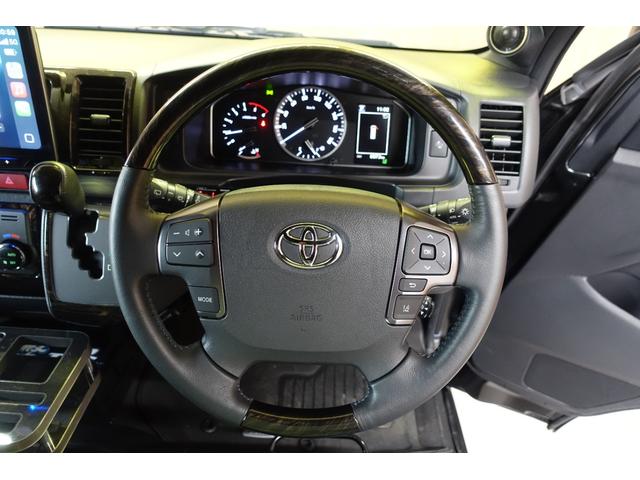 ハイエースバン スーパーGL ダークプライムII 1.5インチリフトアップ アルパイン11インチナビ 12.8フリップDM Bモニター オフビート レクセル デスロック16AW オープンカントリー クルコン&スロコン(45枚目)