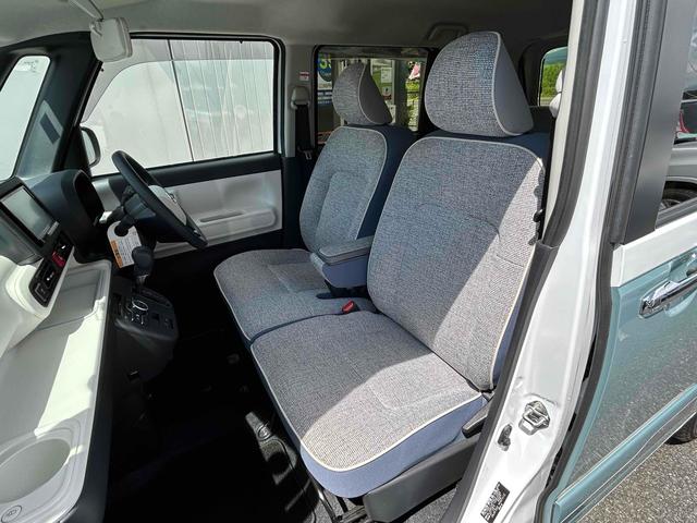 ムーヴキャンバス ストライプスＧ　禁煙車　シートヒーター　走行１０千ｋ台　ドラレコ　ＥＴＣ　バックカメラ　両側電動スライドドア　ナビＴＶ　クリアランスソナー　衝突被害軽減システム　オートライト　ＬＥＤヘッド　スマートキー　アイストップ（46枚目）