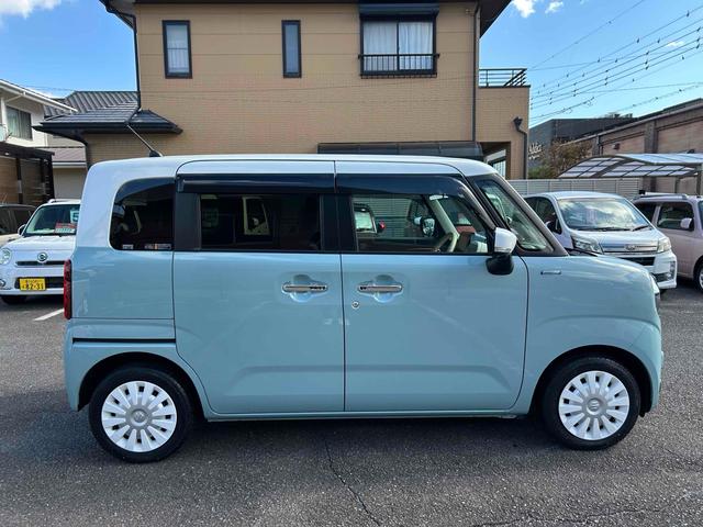 ワゴンRスマイル ハイブリッドX 4WD 車検R8年11月 錆腐食なし 禁煙車 走19千km台 TV ドラレコ 全周囲カメラ 両側電動スライドドア ナビ クリアランスソナー 衝突被害軽減 LEDヘッド Bluetooth ETC(14枚目)