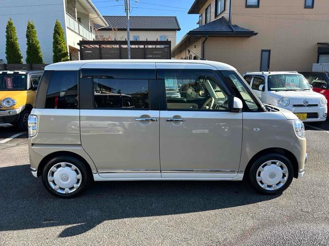 ムーヴキャンバス Ｘメイクアップリミテッド　ＳＡＩＩＩ　禁煙　走行１万ｋ台　ドラレコ　ＥＴＣ　全周囲カメラ　両側電動スライドドア　ナビ　ＴＶ　クリアランスソナー　衝突被害軽減システム　オートマチックハイビーム　スマートキー　アイストップ（14枚目）