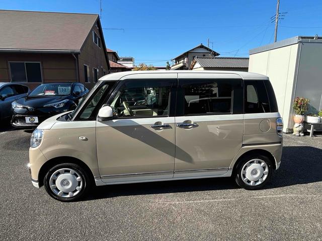 ムーヴキャンバス Ｘメイクアップリミテッド　ＳＡＩＩＩ　禁煙　走行１万ｋ台　ドラレコ　ＥＴＣ　全周囲カメラ　両側電動スライドドア　ナビ　ＴＶ　クリアランスソナー　衝突被害軽減システム　オートマチックハイビーム　スマートキー　アイストップ（18枚目）