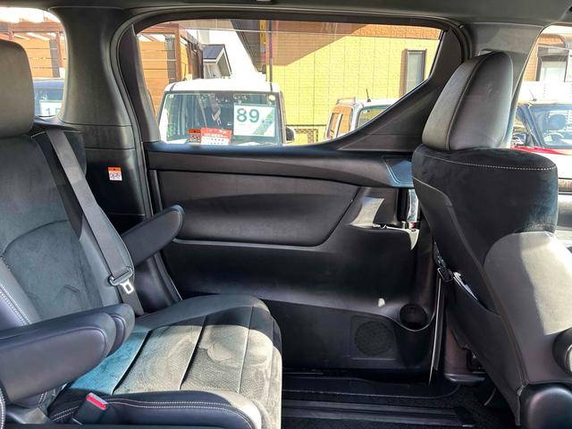アルファード 2.5S タイプゴールドIII 禁煙車 後席モニター ドラレコ バックカメラ ナビ TV クリアランスソナー レーダークルーズ ツインサンルーフ 衝突被害軽減 両側電動スライドドア オートハイビーム オートライト 電動リアゲート(74枚目)