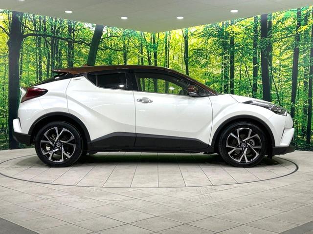 Ｃ－ＨＲ Ｇ　モード　ブルーノ　ハイブリッド　セーフティセンス　禁煙車　純正９型ナビ　レーダークルーズ　バックカメラ　ＥＴＣ　Ｂｌｕｅｔｏｏｔｈ　フルセグ　ドラレコ　シートヒーター　２トーンカラー　ハーフレザーシート　ＬＥＤヘッド（54枚目）