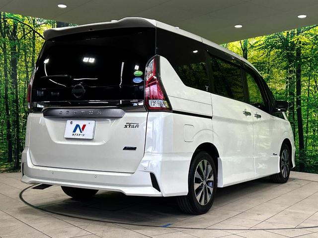 セレナ ハイウェイスター　後席モニター　両側電動ドア　全周囲カメラ　衝突被害軽減システム　禁煙車　ドラレコ　コーナーセンサー　スマートキー　ＬＥＤヘッド　ビルトインＥＴＣ　クルコン　パークアシスト　オートライト（18枚目）