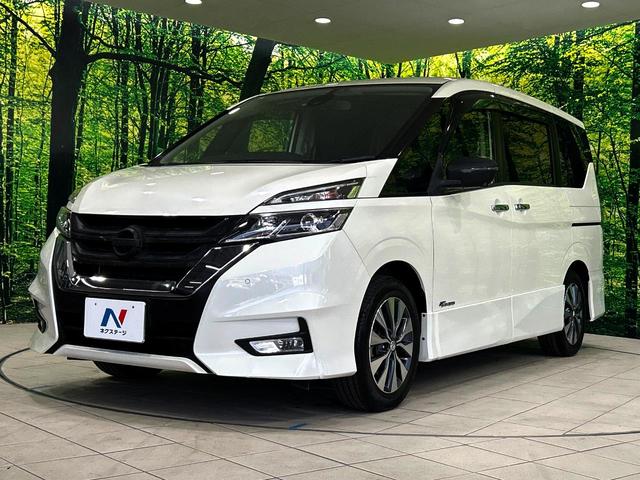 セレナ ハイウェイスター　後席モニター　両側電動ドア　全周囲カメラ　衝突被害軽減システム　禁煙車　ドラレコ　コーナーセンサー　スマートキー　ＬＥＤヘッド　ビルトインＥＴＣ　クルコン　パークアシスト　オートライト（27枚目）