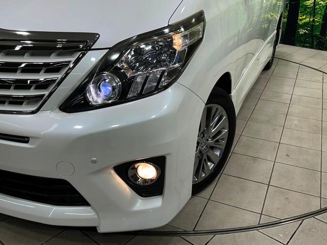 アルファード ２４０Ｓ　タイプゴールド　両側電動ドア　純正ＳＤナビ　後席モニター　バックカメラ　禁煙車　電動リアゲート　ハーフレザーシート　ドラレコ　コーナーセンサー　スマートキー　ＨＩＤヘッド　ビルトインＥＴＣ　クルコン　オートライト（13枚目）