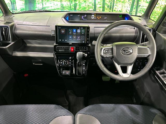 タント カスタムRS ターボ 両側電動ドア バックカメラ 衝突被害軽減システム 禁煙車 ハーフレザーシート ドラレコ コーナーセンサー スマートキー LEDヘッド オートハイビーム 車線逸脱警報 オートライト(2枚目)