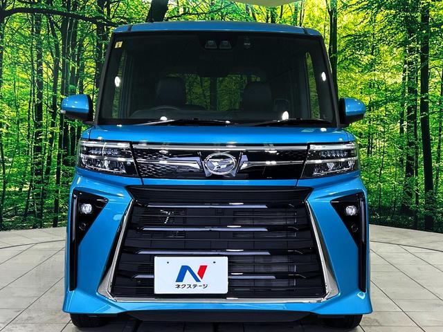 タント カスタムRS ターボ 両側電動ドア バックカメラ 衝突被害軽減システム 禁煙車 ハーフレザーシート ドラレコ コーナーセンサー スマートキー LEDヘッド オートハイビーム 車線逸脱警報 オートライト(14枚目)