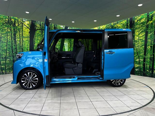 タント カスタムRS ターボ 両側電動ドア バックカメラ 衝突被害軽減システム 禁煙車 ハーフレザーシート ドラレコ コーナーセンサー スマートキー LEDヘッド オートハイビーム 車線逸脱警報 オートライト(60枚目)