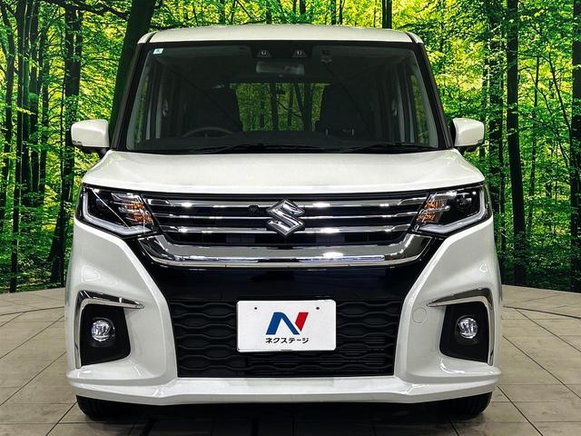 ソリオ ハイブリッドMZ メーカー9型ナビ 両側電動スライドドア 全周囲カメラ セーフティサポート アダプティブクルーズ 禁煙車 シートヒーター LEDヘッド ヘッドアップディスプレイ クリアランスソナー ETC(14枚目)