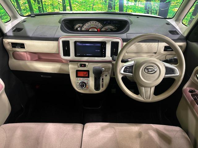 ムーヴキャンバス Gメイクアップ SAII 両側電動ドア 純正SDナビ バックカメラ 衝突被害軽減システム 禁煙車 スマートキー LEDヘッド オートライト オートエアコン Bluetooth CD DVD再生 フルセグ(2枚目)