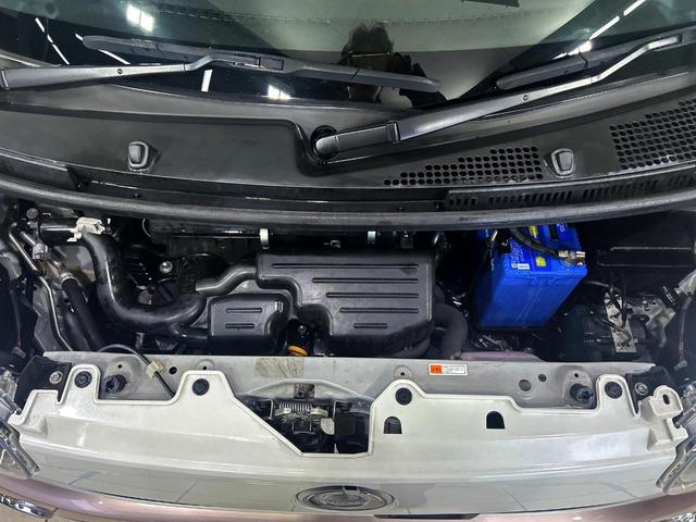 ムーヴキャンバス Gメイクアップ SAII 両側電動ドア 純正SDナビ バックカメラ 衝突被害軽減システム 禁煙車 スマートキー LEDヘッド オートライト オートエアコン Bluetooth CD DVD再生 フルセグ(18枚目)