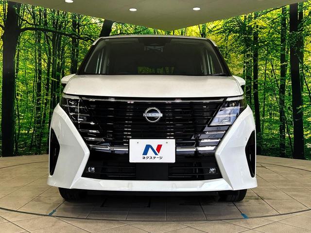 セレナ ハイウェイスターV 両側電動ドア 全周囲カメラ 衝突被害軽減システム レーダークルーズ 禁煙車 ハーフレザーシート ドラレコ コーナーセンサー スマートキー LEDヘッド ETC2.0 オートハイビーム オートライト(15枚目)