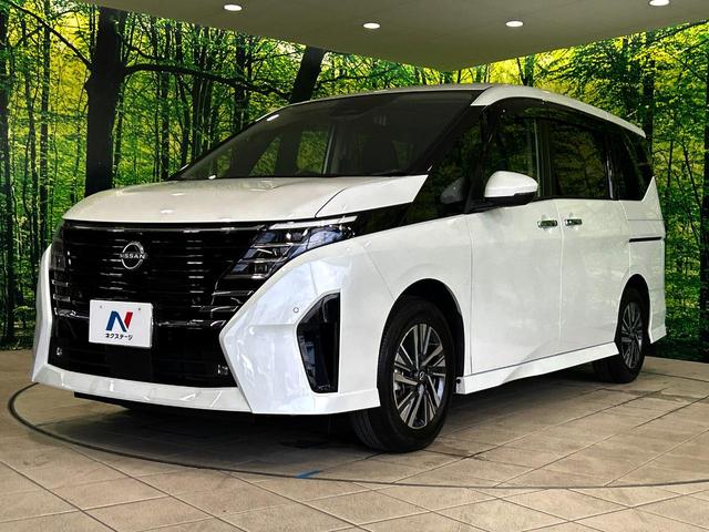 セレナ ハイウェイスターV 両側電動ドア 全周囲カメラ 衝突被害軽減システム レーダークルーズ 禁煙車 ハーフレザーシート ドラレコ コーナーセンサー スマートキー LEDヘッド ETC2.0 オートハイビーム オートライト(70枚目)