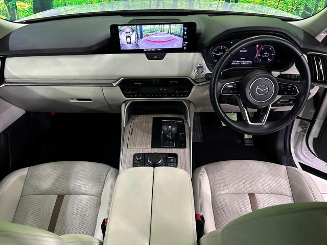 CX-60 XD エクスクルーシブモード サンルーフ 12.3インチメーカーナビ BOSEサウンド 白革シート 10WAYパワーシート 全周囲カメラ シートベンチレーション ステアリングヒーター パワーバックドア ETC(2枚目)