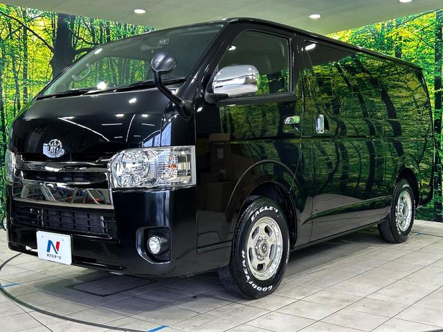 ハイエースバン スーパーGL ダークプライム SDナビ バックカメラ 禁煙車 ハーフレザーシート ドラレコ スマートキー ビルトインETC オートライト オートエアコン リアエアコン Bluetooth CD DVD再生 フルセグ LEDフォグ(26枚目)