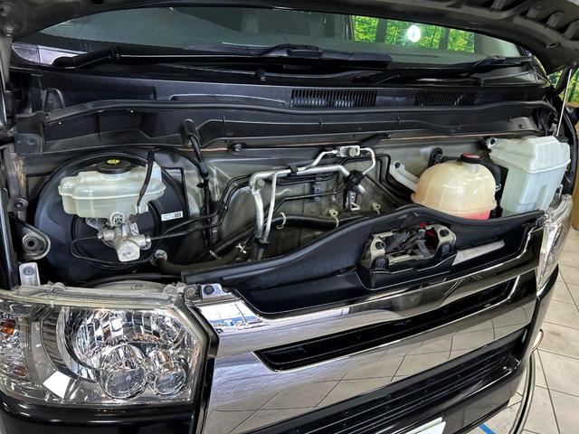 ハイエースバン スーパーGL ダークプライム SDナビ バックカメラ 禁煙車 ハーフレザーシート ドラレコ スマートキー ビルトインETC オートライト オートエアコン リアエアコン Bluetooth CD DVD再生 フルセグ LEDフォグ(45枚目)