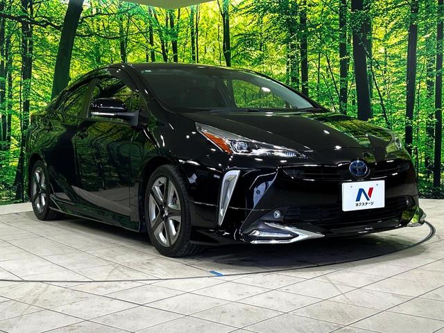 プリウス Ｓツーリングセレクション　モデリスタフルエアロ　純正９インチナビ　バックカメラ　セーフティセンス　レーダークルーズ　禁煙車　シートヒーター　１００Ｖ電源　ＬＥＤヘッド　ＥＴＣ２．０　オートハイビーム　オートライト（16枚目）