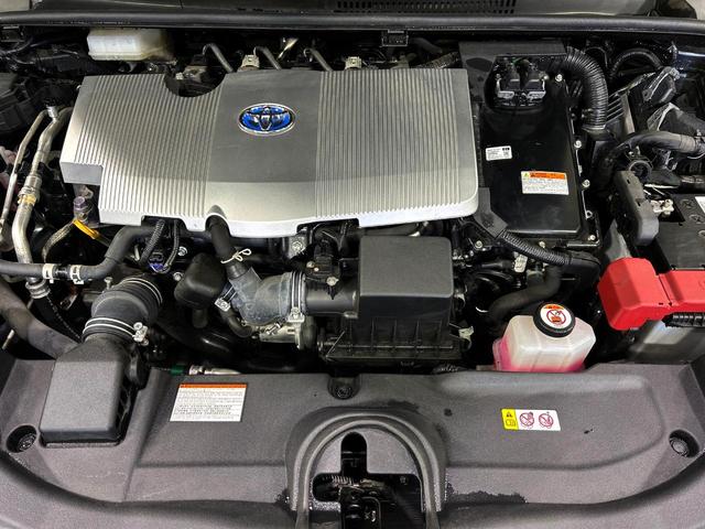 プリウス Ｓツーリングセレクション　モデリスタフルエアロ　純正９インチナビ　バックカメラ　セーフティセンス　レーダークルーズ　禁煙車　シートヒーター　１００Ｖ電源　ＬＥＤヘッド　ＥＴＣ２．０　オートハイビーム　オートライト（18枚目）