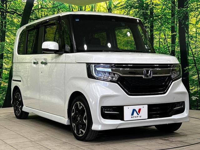 N-BOXカスタム G・Lターボホンダセンシング ターボ 両側電動ドア バックカメラ 衝突被害軽減システム ハーフレザーシート ドラレコ コーナーセンサー スマートキー LEDヘッド ビルトインETC 純正15インチアルミ 車線逸脱警報(16枚目)