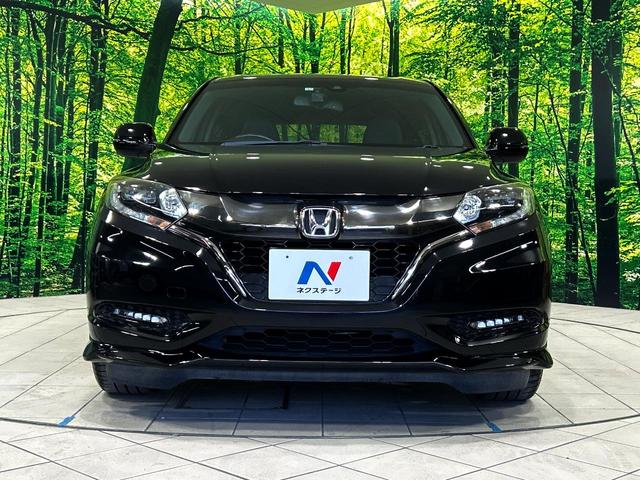 ヴェゼル ハイブリッドＲＳ・ホンダセンシング　バックカメラ　衝突被害軽減システム　禁煙車　ハーフレザーシート　ドラレコ　スマートキー　ＬＥＤヘッド　ビルトインＥＴＣ　純正１８インチアルミ　車線逸脱警報　オートライト　デュアルエアコン（14枚目）