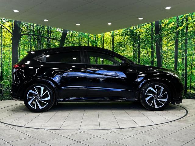 ヴェゼル ハイブリッドＲＳ・ホンダセンシング　バックカメラ　衝突被害軽減システム　禁煙車　ハーフレザーシート　ドラレコ　スマートキー　ＬＥＤヘッド　ビルトインＥＴＣ　純正１８インチアルミ　車線逸脱警報　オートライト　デュアルエアコン（61枚目）