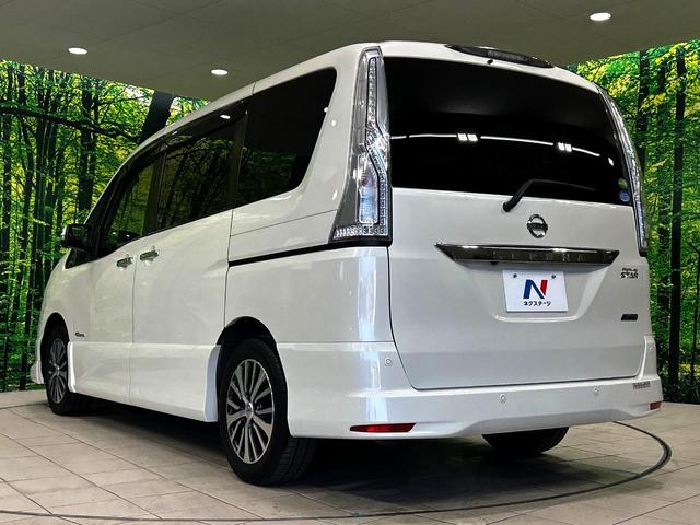 セレナ ハイウェイスターＶエアロモード＋セフティＳＨＶＡセフ　両側電動ドア　全周囲カメラ　衝突被害軽減システム　禁煙車　ドラレコ　スマートキー　ＬＥＤヘッド　ビルトインＥＴＣ　クルコン　純正１６インチアルミ　車線逸脱警報　オートライト　オートエアコン（30枚目）