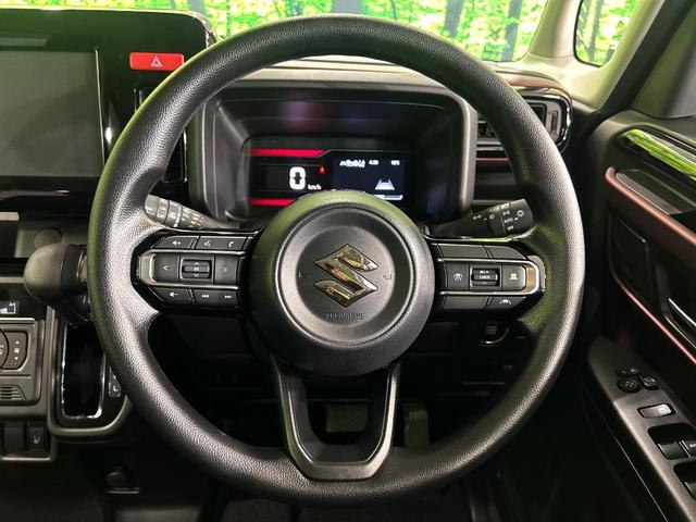 スペーシアカスタム ハイブリッドGS 届出済未使用車 両側スライド片側電動スライドドア セーフティサポート アダプティブクルーズ シートヒーター クリアランスソナー スマートキー LEDヘッド 車線逸脱警報 オートライト(11枚目)