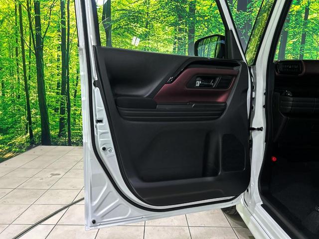 スペーシアカスタム ハイブリッドGS 届出済未使用車 両側スライド片側電動スライドドア セーフティサポート アダプティブクルーズ シートヒーター クリアランスソナー スマートキー LEDヘッド 車線逸脱警報 オートライト(34枚目)