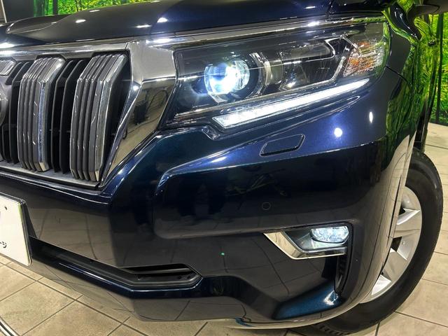 ランドクルーザープラド TX Lパッケージ ナビゲーション バックカメラ トヨタセーフティセンス レーダークルーズ 禁煙車 シートヒーター シートエアコン パワーシート LEDヘッド ルーフレール ベージュレザーシート ETC スマートキー(12枚目)