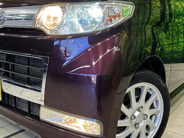 タント カスタムRS ターボ 電動スライドドア 禁煙車 スマートキー HIDヘッド 純正15インチアルミ オートエアコン CD 電動格納ミラー(12枚目)