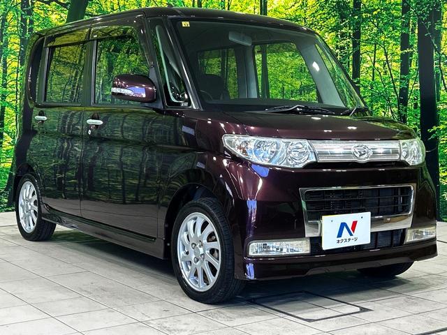 タント カスタムRS ターボ 電動スライドドア 禁煙車 スマートキー HIDヘッド 純正15インチアルミ オートエアコン CD 電動格納ミラー(16枚目)